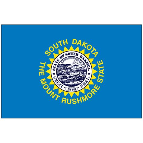 South Dakota State Flag (Please call for larger sizes) - Red River Flags