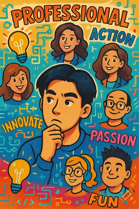 A colorful cartoon illustration of a diverse group of people, with a ...