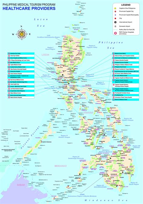 Detailed Political Map Of Philippines Ezilon Maps