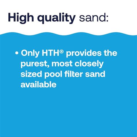 HTH 50-lb Sand Pool Filter Aid at Lowes.com