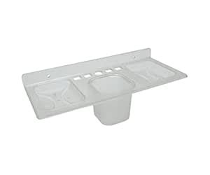 XML Soap Holder with Toothbrush Holder Bathroom Accessories : Amazon.in ...
