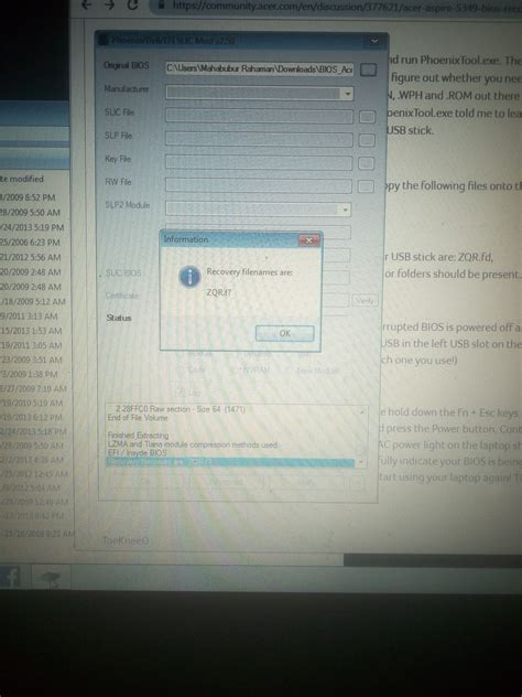 Image result for Acer BIOS Recovery Tutorial