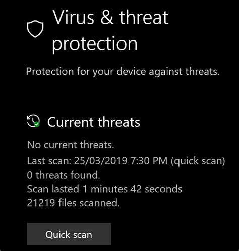 Image result for Windows Quick Scan