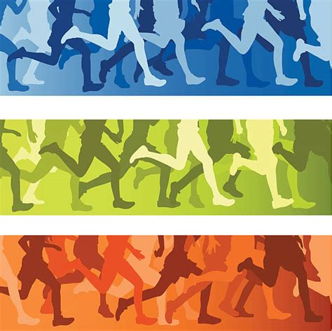 Best Cross Country Running Illustrations, Royalty-Free Vector Graphics ...
