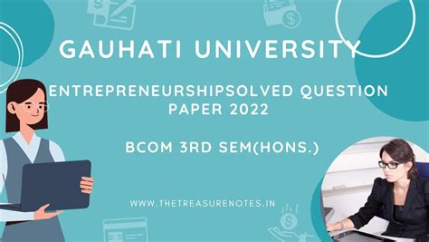 Entrepreneurship Solved Question Paper 2022 GU [Gauhati University BCom ...
