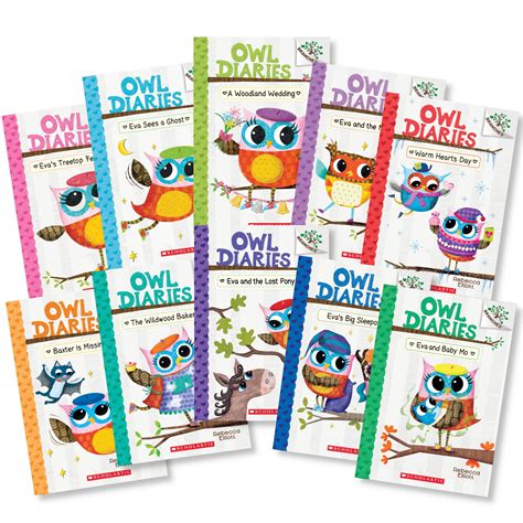 Owl Diaries Series 10 book Set : Amazon.in: Books