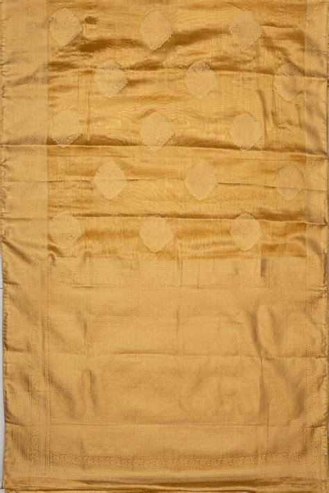Gold Tissue Silk Saree with Zari motifs – Hastakala