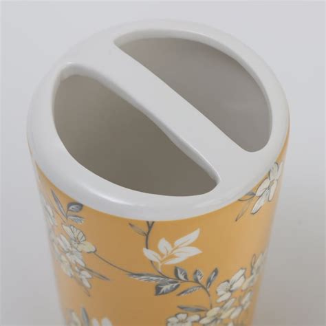 Buy Mekong Ceramic Printed Tooth Brush Holder from Home Centre at just ...
