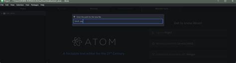 Setting Up Atom for Python 的图像结果