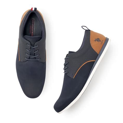 Buy U.S POLO ASSN. Darryl 2.0 NVY Men Navy Smart Casual (UK6)(US7 ...