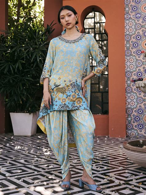 Buy Blue Tunic | Shop Saundh