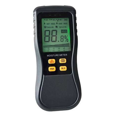Pinless Moisture Detector LASELION MS02 Pinless Moisture Meter - Non ...