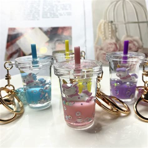 Spicy Bliss Unicorn Water Keyring / Unicorn Keyring for Kids / Unicorn ...