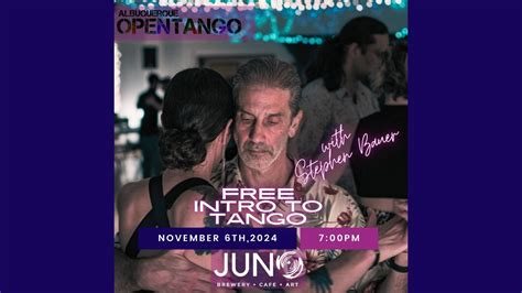 Free Tango at Juno featuring Stephen Bauer, JUNO, Albuquerque, 6 ...