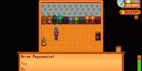 How to Drink Mayonnaise in Stardew Valley