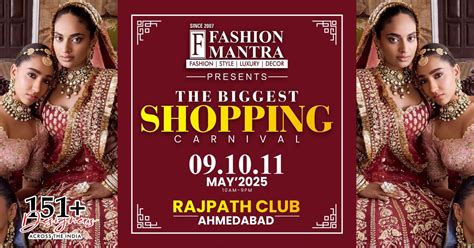 THE BIGGEST SHOPPING EXHIBITION - AHMEDABAD (MAY 2025), Rajpath Club ...