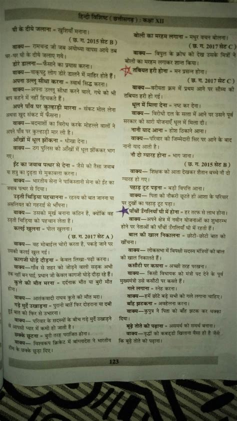 Class 12 hindi muhavare - Brainly.in