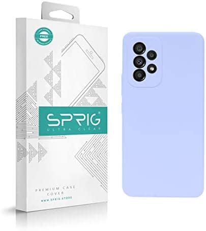 SPRIG Compatible with Samsung Galaxy A53 Phone Liquid Silicone Cover ...