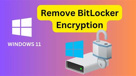 How Remove BitLocker Win 11 的图像结果