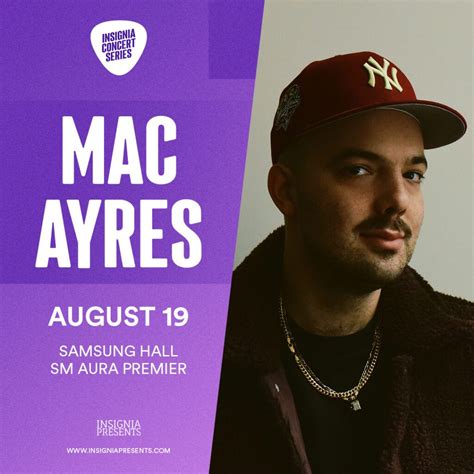 Soulful R&B Artist Mac Ayres to Mesmerize Fans in Manila this August as ...