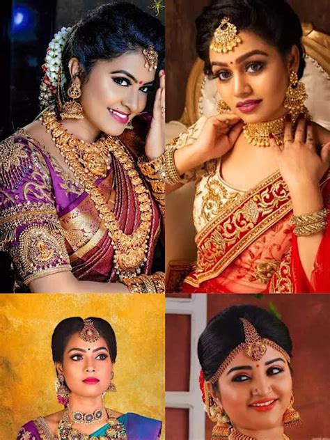 Stunning bridal looks of Tamil TV actresses | Times of India