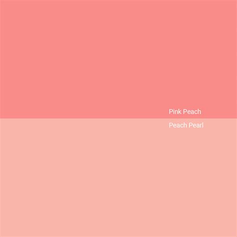Peach Color Pink