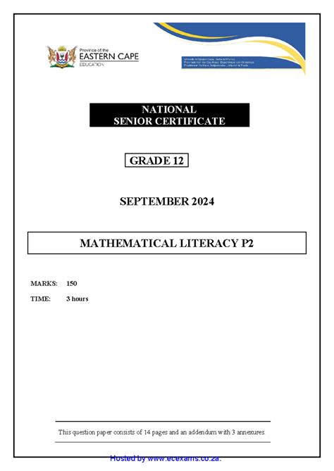 Image result for Mathematical Literacy Lessons Grade 12 Paper 2