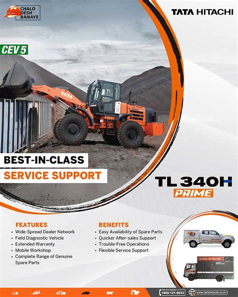 TL 340H Wheel Loader | High Efficiency & Power | Tata Hitachi