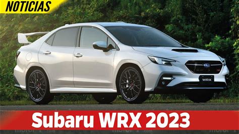 Subaru WRX 2023🔥 - 🤯Más potenica y deportividad | Car Motor - YouTube
