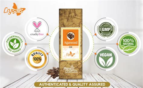 Crysalis Agarwood Oil (Aquilaria Crassna), 100% Pure & Natural ...