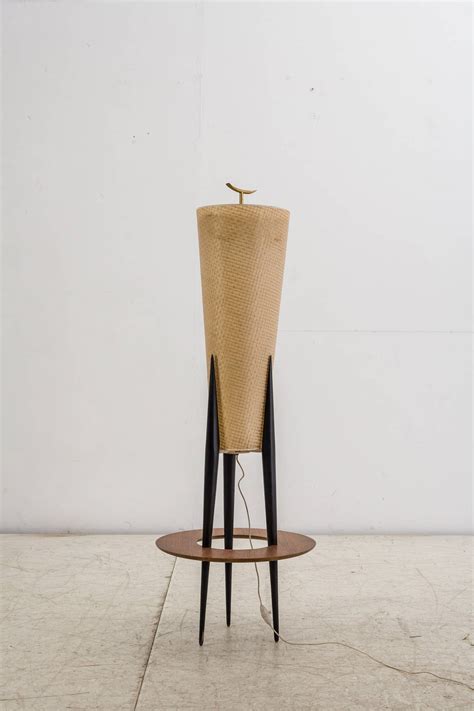Rare Three-Legged Rispal Floor Lamp, France, 1950s For Sale at 1stDibs ...