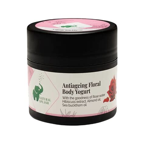 Buy Natural Splash Anti Ageing Floral Body Yogurt | Hydrating ...