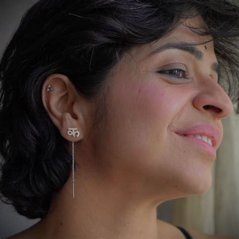 Ka Sui Dhaaga Earrings – Stylish Silver Thread Chain Jewelry Online ...