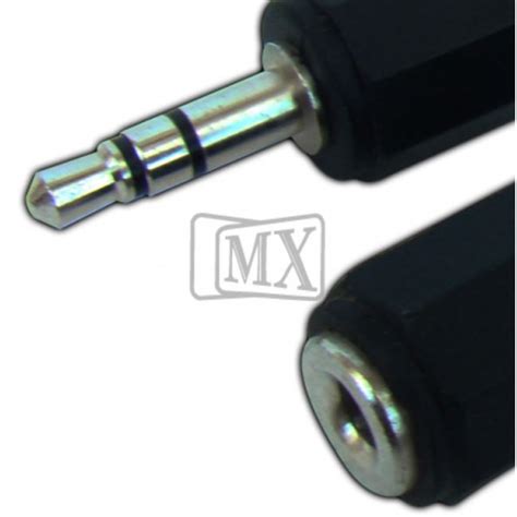 MX EP Stereo Male Plug 3.5mm To MX EP Stereo Female Socket 3.5mm Cord 3 ...