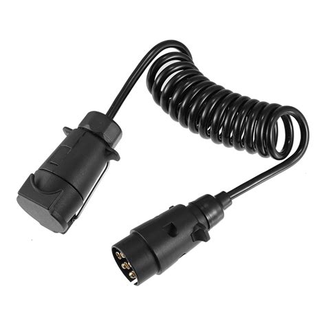 X AUTOHAUX 2M/6.56ft 7Pin Trailer Extension Cable with Male and Female ...