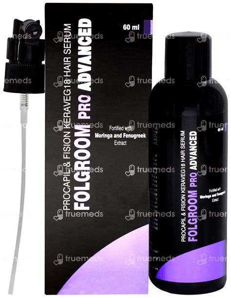 Folgroom Pro Advanced Hair Serum 60 Ml - Uses, Side Effects, Dosage ...
