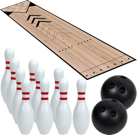 Amazon.com : Wensdr Mini Bowling Set, Indoor & Outdoor Home Bowling Set ...