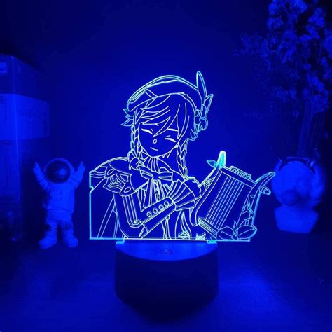 Buy JYDNBGLS Anime Illusion Lamp Genshin Impact Game Character Venti ...