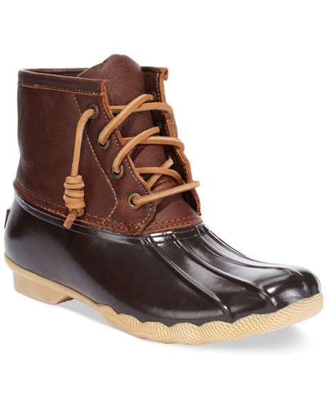 Sperry Women's Saltwater Core Boots $35, Saltwater 1-Eye Duck Rain Boot ...