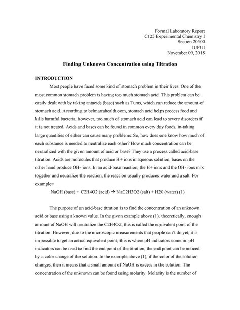 How to Write a Lab Report Introduction 的图像结果