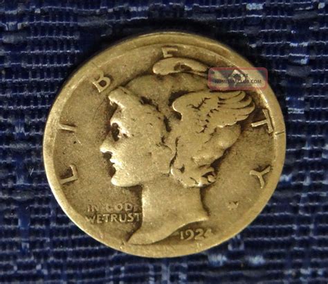 1917 Mercury 90% Silver Dime Very Collectible Coinage [lot 839]