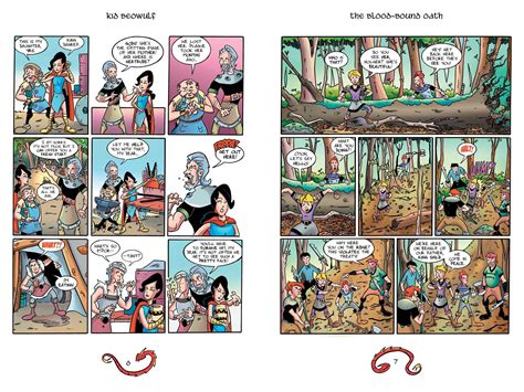 Beowulf And Grendel Comic Strip