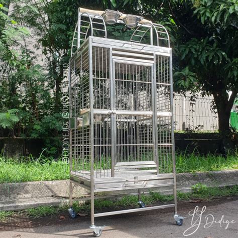 Jual Kandang Burung Parrot Afgrey/African Grey, Amazon, Cockatiel, Sun ...
