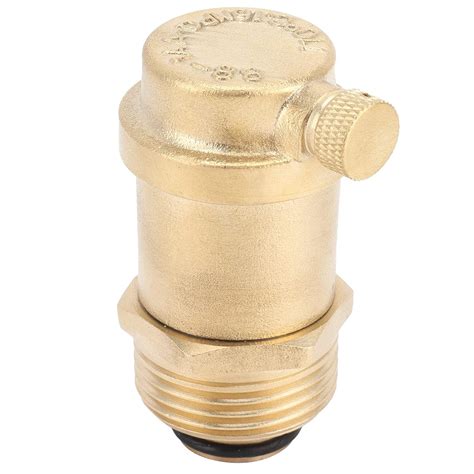 Brass Vent Valve, G1 DN25 Male Thread Air Release Valve Home ...