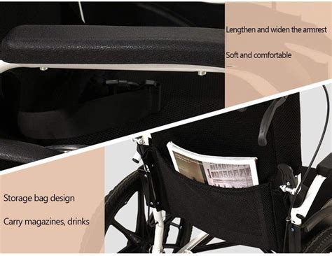 Buy Wheelchair Foldable Wheelchair Elderly Light Portable Ultra Light ...