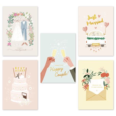 Handmade Wedding Congratulations Cards