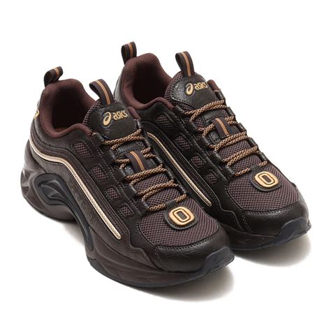 asics PROTOBLAST-CMLVIII DARK BROWN/PURE GOLD（アシックス プロトブラスト-CMLVIII ...