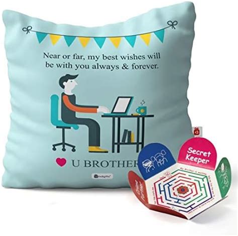 Buy Indigifts Micro Satin Cheerful Santa Print Cushion Cover 12x12 with ...