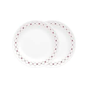 Buy Corelle Livingware Crown 26 cm Dinner Plate Pack of 2 Online at Low ...