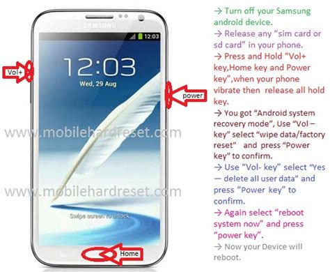 Samsung Note 10 Reset without Screen 的图像结果